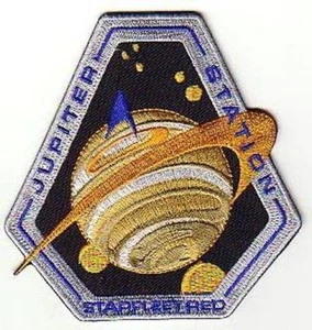 Star Trek ecusson Station Jupiter Star trek Jupiter station starfleet patch - Picture 1 of 1
