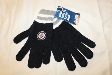 Winnipeg Jet Gear NHL Gloves NWT Cover