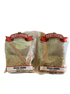 Perù Alimento Misto Erbe/Emoliente NT Peso 3,5 once (100 g) (2 confezioni) - Foto 1 di 2