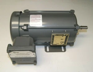 Baldor .33 HP Motor BZ185889 1 PH 1425 RPM 50 Hz - Picture 1 of 6