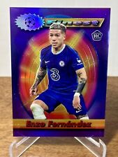 2022-23 Topps Finest Flashback UCC Purple Refractor Enzo Fernandez RC /15