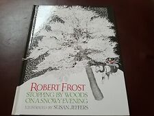 Robert Frost Stopping By Woods On A Snowy Evening 1978 HC DJ