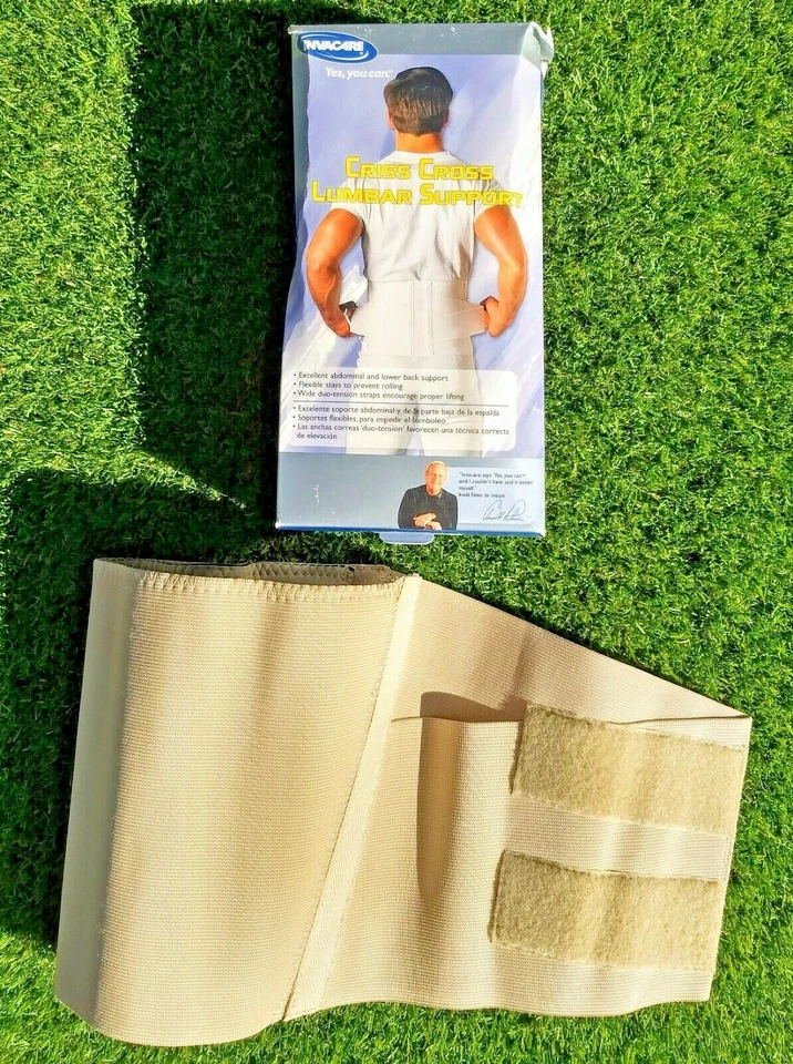 Новый Invacare Criss Cross Поясничная Боль в Спине Артрит Поддержка Маленький (Бежевый) #6940 - Изображение 1 из 1