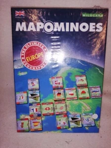 Mapominoes Europe : Wild Card Games, Educational Card Game - Picture 1 of 3