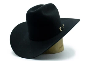Stetson® 6X Palacio ( crown 5" ) Black Felt Hat With Free Hat Brush - Picture 1 of 8