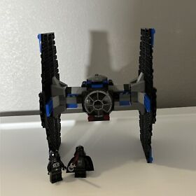 LEGO Star Wars: TIE Fighter (7263) W/ Light Up Death Vader 100% Complete