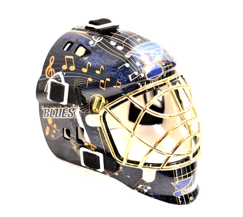 Vintage NHL Franklin MINI Replica Helmet St. Louis Blues HOCKEY - 53m.m Cover