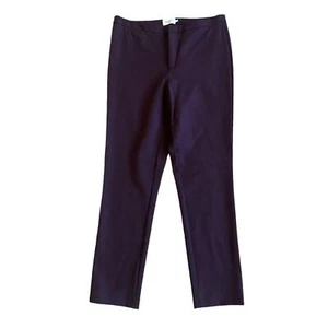 The Reset R Label Purple Cropped Length Dress Pants Slacks Size Medium Women's - Picture 1 of 11
