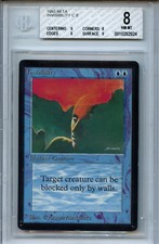 MTG Beta Invisibility BGS 8.0 (8) NM-MT Magic the Gathering WOTC Card 2824