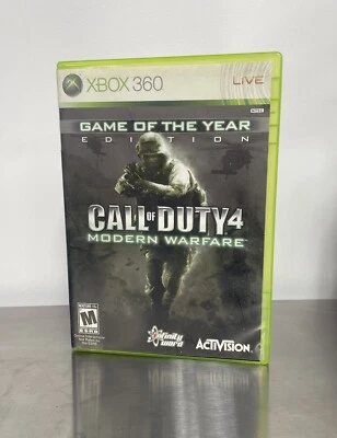Xbox 360 Call of Duty 4 Modern Warfare Game of the Year - Microsoft CIB - Image 1 of 3