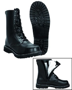 Botas de piloto talla 42 botas con cremallera botas de salto botas de combate - Imagen 1 de 1