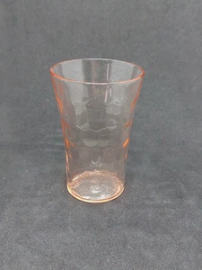 Jeanette Glas Hex Optic Honeycomb Pink Juice Double Schnapsglas - Bild 1 von 7