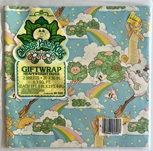 Sealed CABBAGE PATCH KIDS 1983 Welcome Baby Heavyweight Gift Wrap 4F - Bild 1 von 4