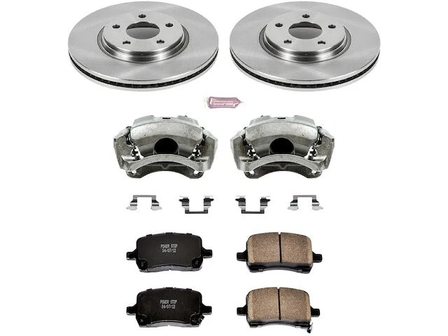 Kit de pastillas de freno delanteras y rotor Power Stop 66VXNK45 para Pontiac G5 2007 Foto 1 de 1