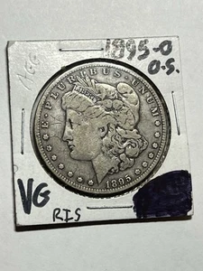 1895 O MORGAN SILVER DOLLAR VF DETAILS KEY DATE NEW ORLEANS - Picture 1 of 4
