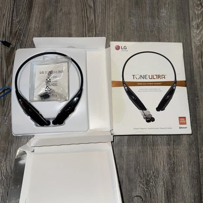 Auriculares intrauditivos LG Tone Ultra negros probados Foto 1 de 2