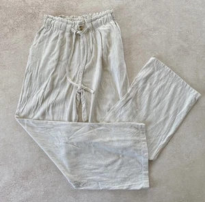Damenhose Gr. XS Thread + Supply Leinen/Rayon-Mischung Größe M Beige Relaxed - Bild 1 von 11