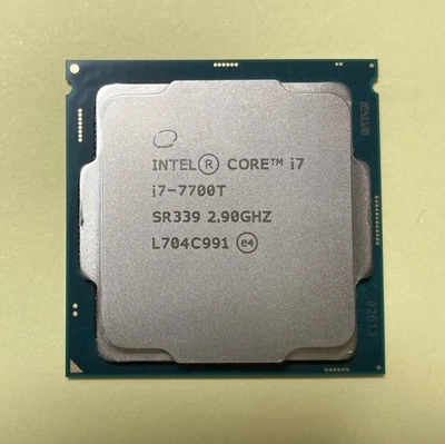[Operación confirmada] Intel CPU Core i7 7700T (¡modelo de baja potencia!) Foto 1 de 3