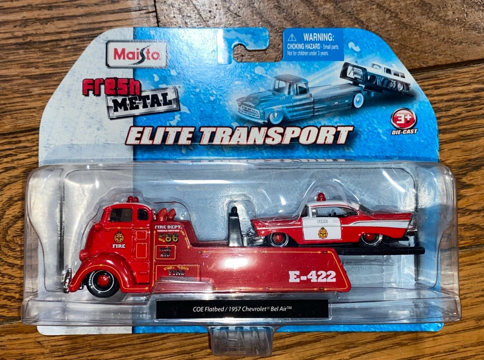 2009 Maisto All Stars Elite Police Flatbed 65 Pontiac GTO Display Case