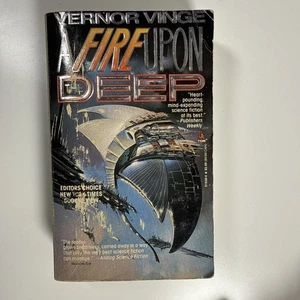 Ein Feuer in der Tiefe von Vernor Vinge ~ 1993 Vintage Taschenbuch - Bild 1 von 4