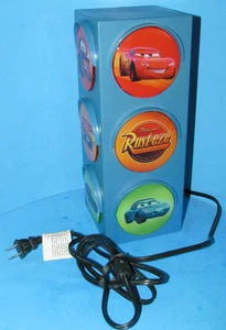 Disney 2006 "Cars" Traffic Light Night Light Lamp Tested Works 12" L@@K - Picture 1 of 7