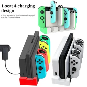 Switch Joycon Stazione Dock di Ricarica per Switch&OLED - Carica fino a 4 - Foto 1 di 12