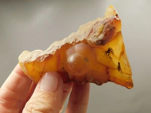 Carnelian Agate Rough Rock Lapidary Natural Orange Gemstone #O11 - Picture 1 of 10