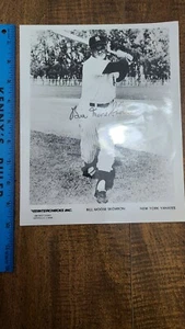 Bill Moose Skowron Signed 8X10 Photo Autograph Washington Senators Auto - Picture 1 of 5