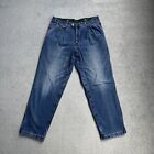 BRAX Herren Vintage Jeans Hose W33 L30 Regular Fit Straight 13019 Blau Denim