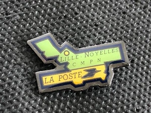b PINS PIN ENAMEL POST LA POSTE PTT LILLE - Picture 1 of 1