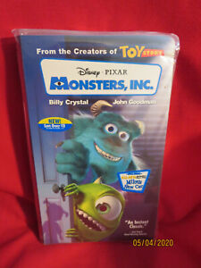 Monsters, Inc. VHS BRAND NEW FACTORY SEALED
