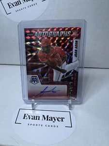 2022 Mosaic Joan Adon RC AUTO RED PRIZM SP Nationals RAM-JA - Picture 1 of 2