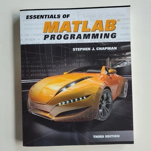 Essentials of MATLAB Programming by Stephen J. Chapman - Very Good - Picture 1 of 6