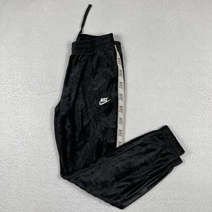 Nike Pants Girls XL Black Sportswear Track Pant French Terry Youth Athleisure - Picture 1 of 12