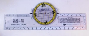 Azimuth Plotter NPR-13 1:500,000 Sectional Scale +Dead Reckoning Computer - Picture 1 of 5