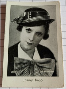 Actress JENNY JUGO | Portrait Photo - Trading Card #4034