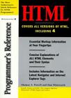 HTML 4 Programmer's Reference By Thomas A. Powell, Dan Whitwort 