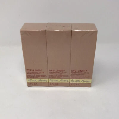 Loción reponedora vintage Elizabeth Arden Bye-Lines 2 oz. Juego de 3 precintados Foto 1 de 4