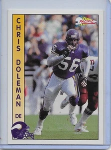Pacific #179 1992 Chris Doleman Minnesota Vikings (famer del Salón de la Fama) - Imagen 1 de 2
