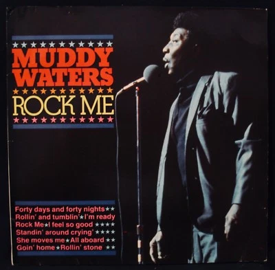 MUDDY WATERS-McKinley Morganfield-ROCK ME-Blues Album-CLEO (German Import) - Image 1 of 3