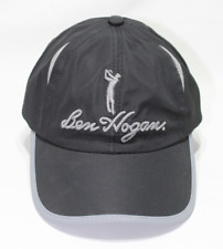 Ben Hogan Black Performance Mesh Back Golf Hat Cap Adjustable