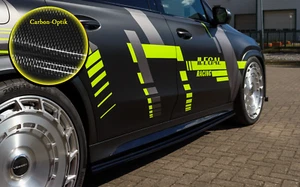 CUP Seitenschweller ABS für Mercedes AMG GLS 63 4Matic Bj.:2019-23 carbon optik - Bild 1 von 3