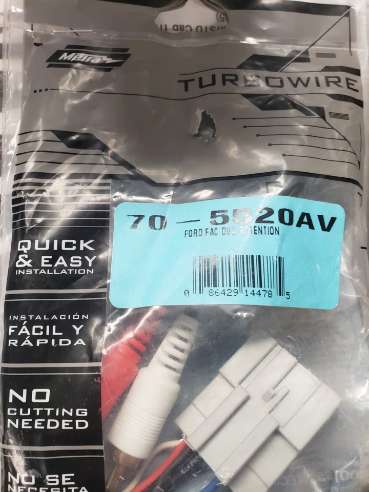 WIRE HARNESS Rear Seat DVD Retention Ford - Image 1 of 1