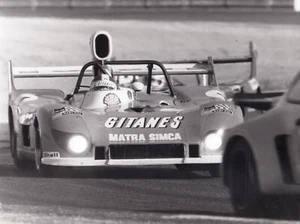 #1 GITANES MATRA SIMCA MS670 C PAUL RICARD 1000KM 1974 ORIGINAL DPPI PRESS PHOTO - Imagen 1 de 2
