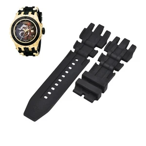 Subaqua 0512 26mm Black Rubber Watch Strap For Invicta - Picture 1 of 7