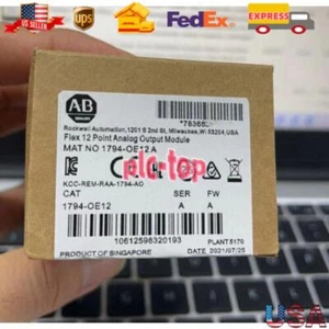 Sealed AB 1794-OE12 Flex 12 Point Analog Output Module 1794OE12 US Free Tax - Picture 1 of 4