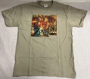 ZOMBI 2 "ZOMBIE" T Shirt 2000s tee Dead Are Among Us 1979 Horror Movie Promo - Picture 1 of 4
