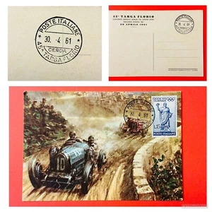 Cartolina 45 Targa Florio - Originale - Con Annullo Dedicato - Foto 1 di 4