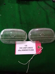 A pair of new Hella 128 fog light lenses for Porsche 911/912 1965-73 - Picture 1 of 3