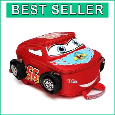 Cute Waterproof Truck Car Backpack for Toddlers - 20L Capacity, Ergonomic Design - Image 1 of 4